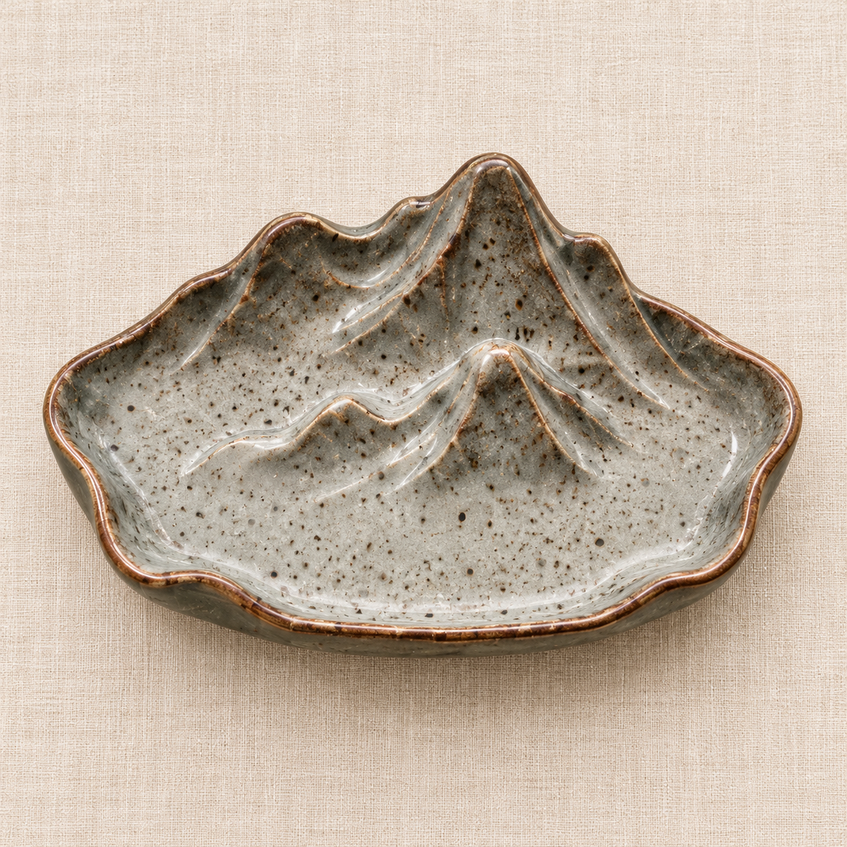 Mountain Ceramic Teapot Rest